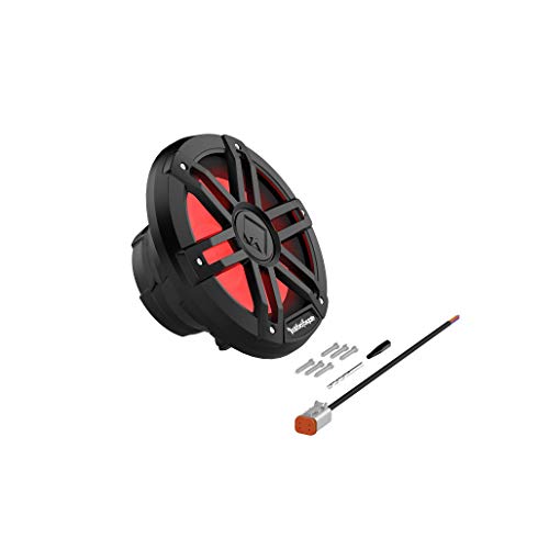 Rockford Fosgate M1D2-8B Color Optix 8-inch Dual Voice Coils DVC 2 Ohms Multicolor LED Lighted Marine Subwoofer Rockford Fosgate M1D2-8B Color Optix 8-inch Dual Voice Coils DVC 2 Ohms Multicolor LED Lighted Marine Subwoofer